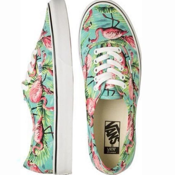 Vans Shoes - Vans | Flamingo Sneakers Size 7